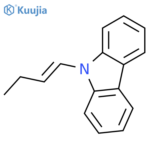 9H-CARBAZOLE, 9-(BUTENYL)- structure