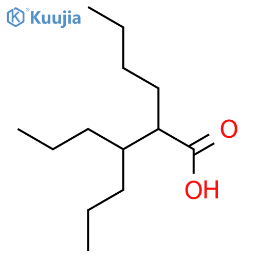 Hexanoic acid,2-butyl-3-propyl- structure