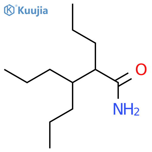 2,3-dipropylhexanamide structure