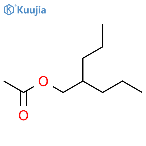 1-pentanol, 2-propyl-, acetate structure