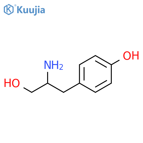 (R)-4-(2-Amino-3-hydroxypropyl)phenol structure