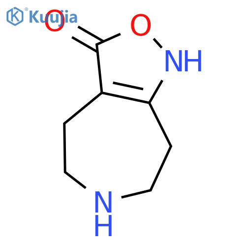4H-Isoxazolo[3,4-d]azepin-3-ol,5,6,7,8-tetrahydro- structure