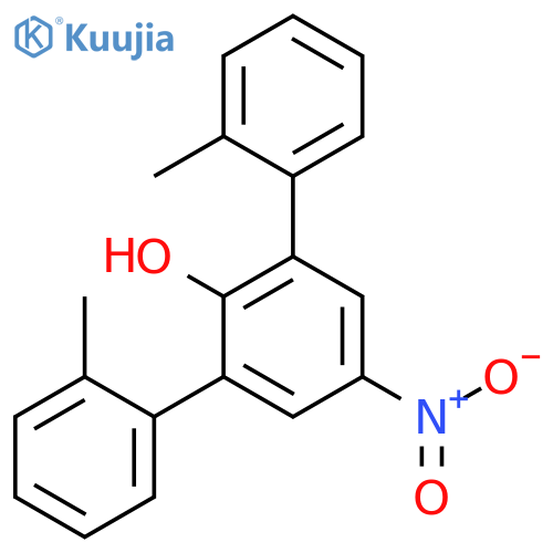 [1,1':3',1''-Terphenyl]-2'-ol, 2,2''-dimethyl-5'-nitro- structure