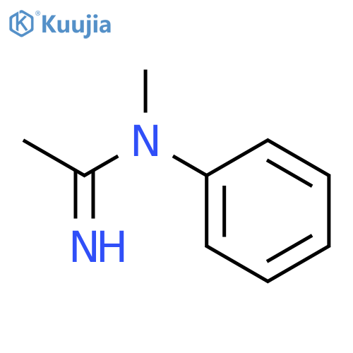 Ethanimidamide, N-methyl-N-phenyl- structure