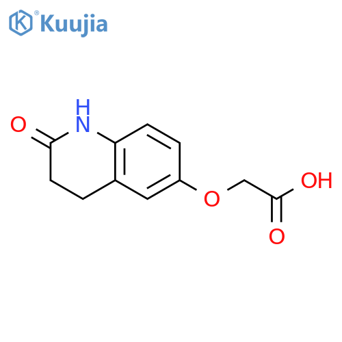 2-(2-oxo-1,2,3,4-tetrahydroquinolin-6-yl)oxyacetic Acid structure