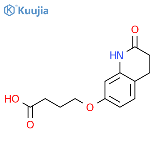 3,4-Dihydro-7-(3’carboxy)propoxy-2(1H)-quinolinone structure