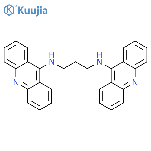 N,N'-di(acridin-9-yl)propane-1,3-diamine structure