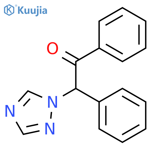 Ethanone, 1,2-diphenyl-2-(1H-1,2,4-triazol-1-yl)- structure