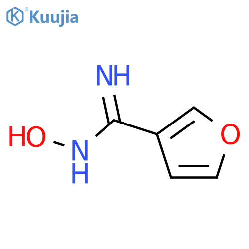 N'-hydroxyfuran-3-carboximidamide structure