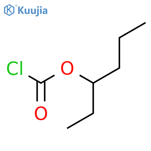 3-Hexyl Chloroformate (>80%) structure