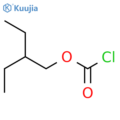 2-Ethylbutyl Chloroformate structure