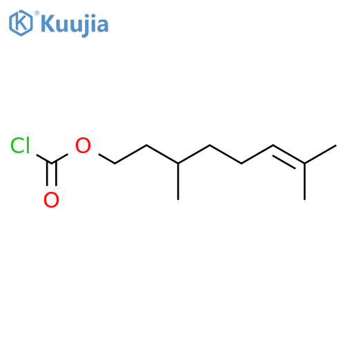 Citronellyl chloroformate structure
