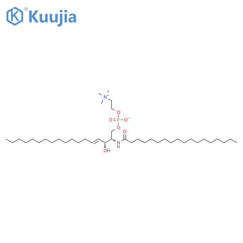 3,5-Dioxa-8-aza-4-phosphahexacosan-1-aminium,4-hydroxy-7-[(1R,2E)-1-hydroxy-2-hexadecen-1-yl]-N,N,N-trimethyl-9-oxo-, innersalt, 4-oxide, (7S)- structure