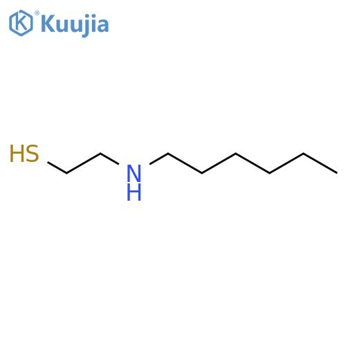 2-(hexylamino)ethanethiol structure