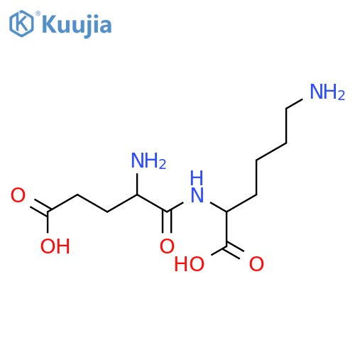 H-GLU-LYS-OH structure