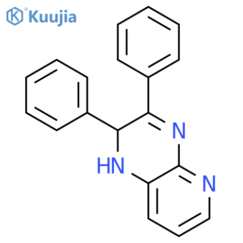 PYRIDO[2,3-B]PYRAZINE, 1,2-DIHYDRO-2,3-DIPHENYL- structure
