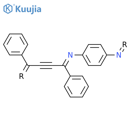 POLY[NITRILO-1,4-PHENYLENENITRILO(1,4-DIPHENYL-2-BUTYNE-1,4-DIYLIDENE)] structure