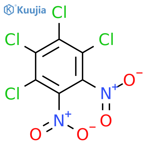 Benzene, tetrachlorodinitro- structure