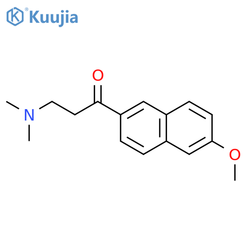 1-Propanone, 3-(dimethylamino)-1-(6-methoxy-2-naphthalenyl)- structure