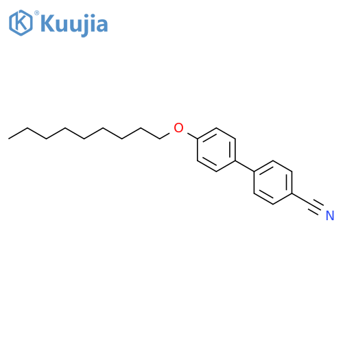 [1,1'-Biphenyl]-4-carbonitrile,4'-(nonyloxy)- structure