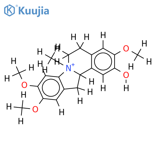 (-)-Cryptaustolin-jodid structure