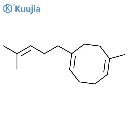 1,5-CYCLOOCTADIENE, 1-METHYL-6-(4-METHYL-3-PENTENYL)- structure