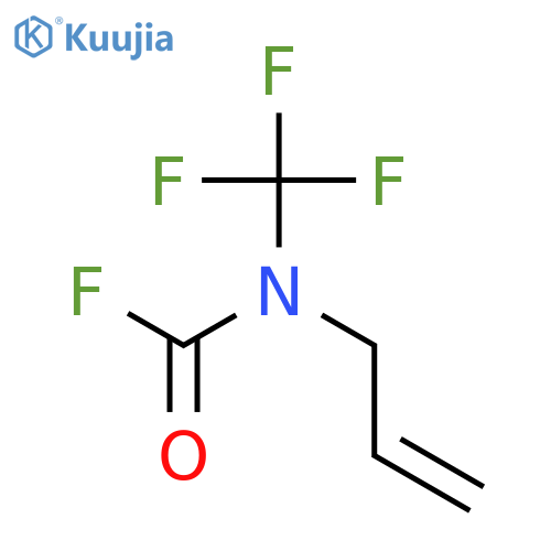 CARBAMIC FLUORIDE, 2-PROPENYL(TRIFLUOROMETHYL)- structure