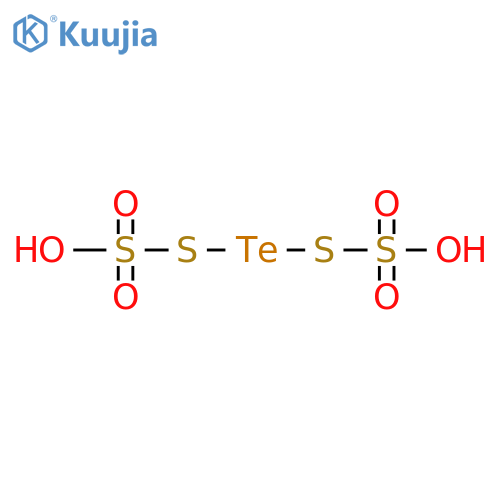 Telluropentathionic acid structure