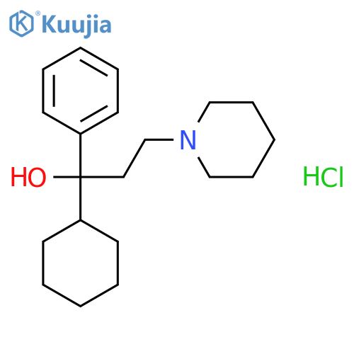 D,L-Trihexyphenidyl, Hydrochloride structure