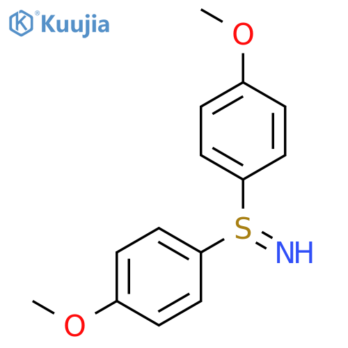 Sulfilimine, S,S-bis(4-methoxyphenyl)- structure