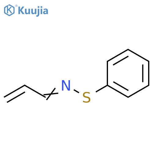 N-2-Propen-1-ylidenebenzenesulfenamide structure