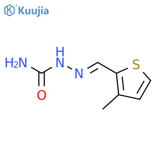 Hydrazinecarboxamide,2-[(3-methyl-2-thienyl)methylene]- structure