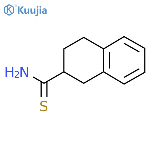 1,2,3,4-Tetrahydronaphthalene-2-carbothioamide structure