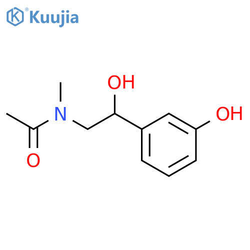(R)-N-Acetyl Phenylephrine structure