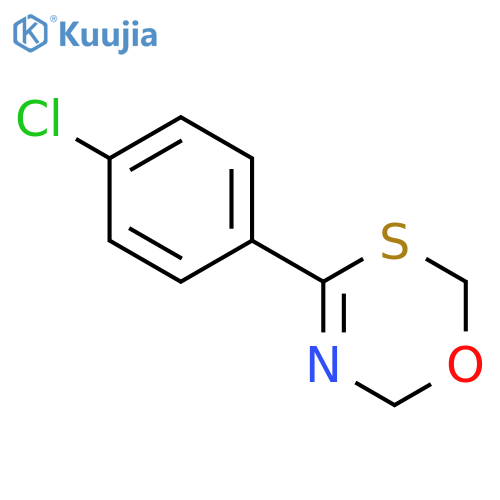 4-(4-chlorophenyl)-2,6-dihydro-1,3,5-oxathiazine structure
