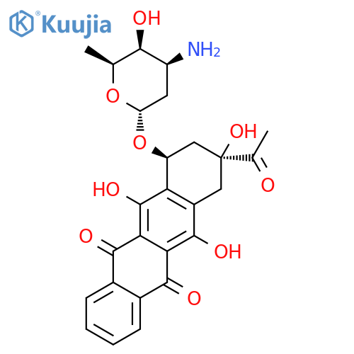 Idarubicin structure