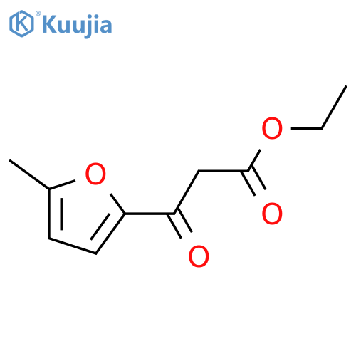 ethyl 3-(5-methylfuran-2-yl)-3-oxopropanoate structure