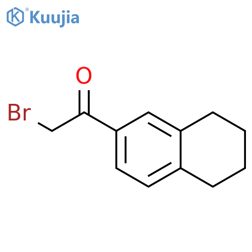2-Bromo-1-(5,6,7,8-Tetrahydronaphthalen-2-Yl)Ethanone structure