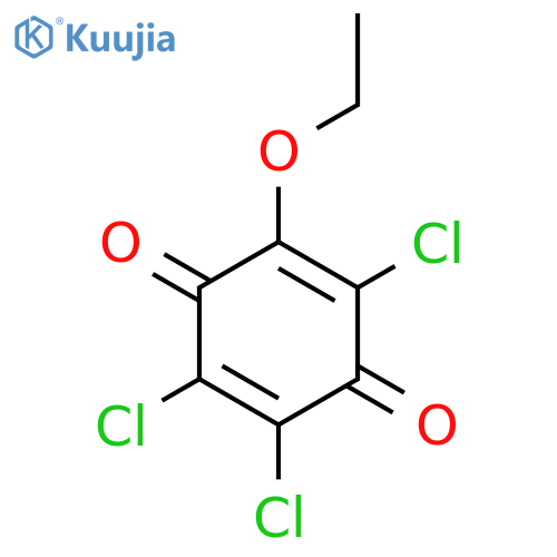 2,5-CYCLOHEXADIENE-1,4-DIONE, 2,3,5-TRICHLORO-6-ETHOXY- structure