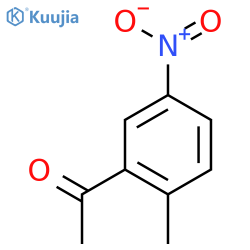 1-(2-Methyl-5-nitrophenyl)ethanone structure