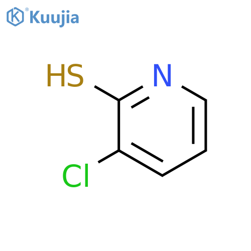 3-Chloropyridine-2-thiol structure
