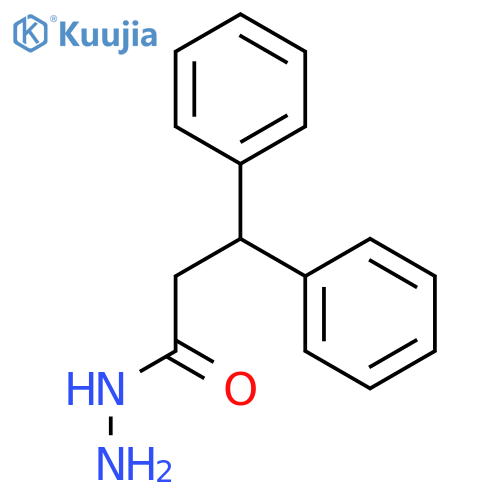 3,3-Diphenylpropanohydrazide structure