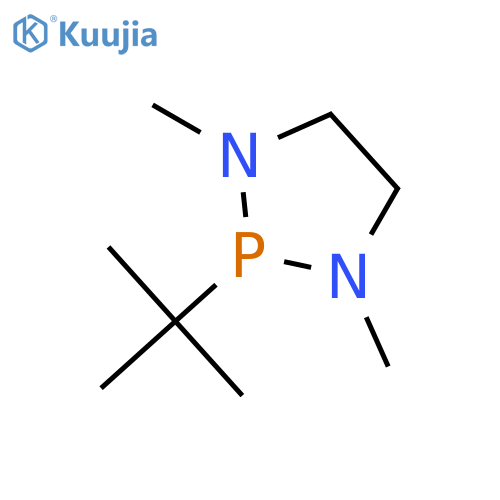 1,3,2-Diazaphospholidine, 2-(1,1-dimethylethyl)-1,3-dimethyl- structure
