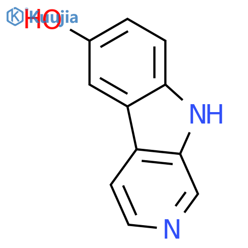 9H-Pyrido[3,4-b]indol-6-ol structure