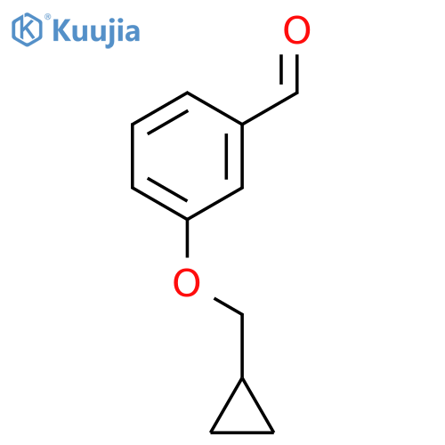 3-(Cyclopropylmethoxy)benzaldehyde structure