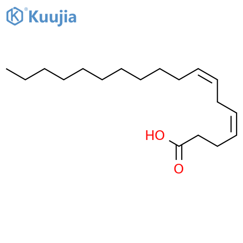 4,7-Octadecadienoic acid, (Z,Z)- structure
