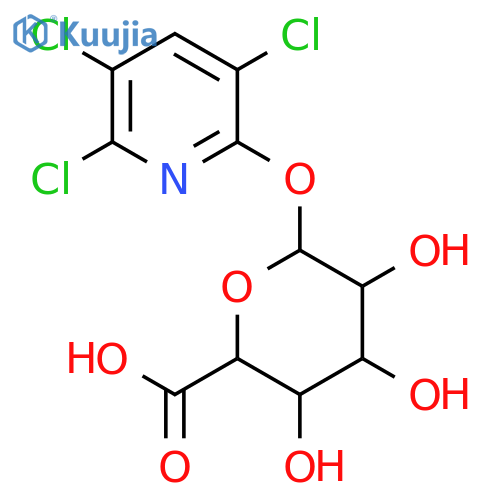 3,5,6-Trichloro-2-pyridinol beta-D-Glucuronide structure