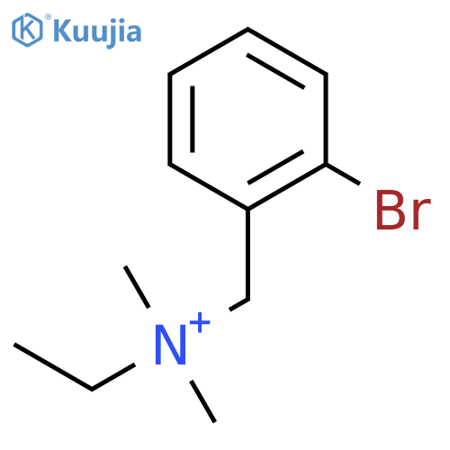 Benzenemethanaminium,2-bromo-N-ethyl-N,N-dimethyl- structure