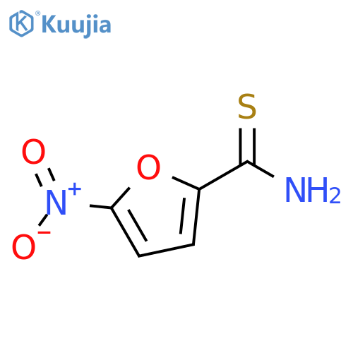 5-nitrofuran-2-carbothioamide structure