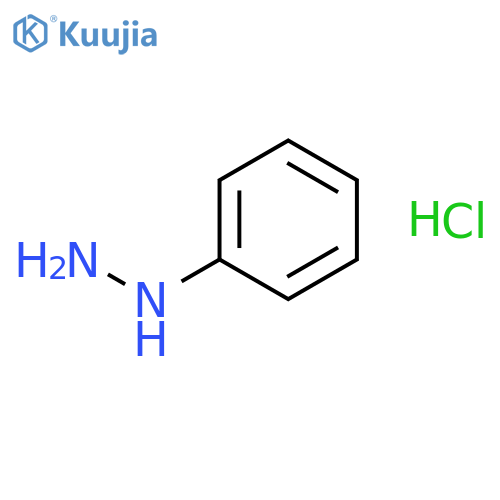 Phenylhydrazine Hydrochloride (1:1) structure